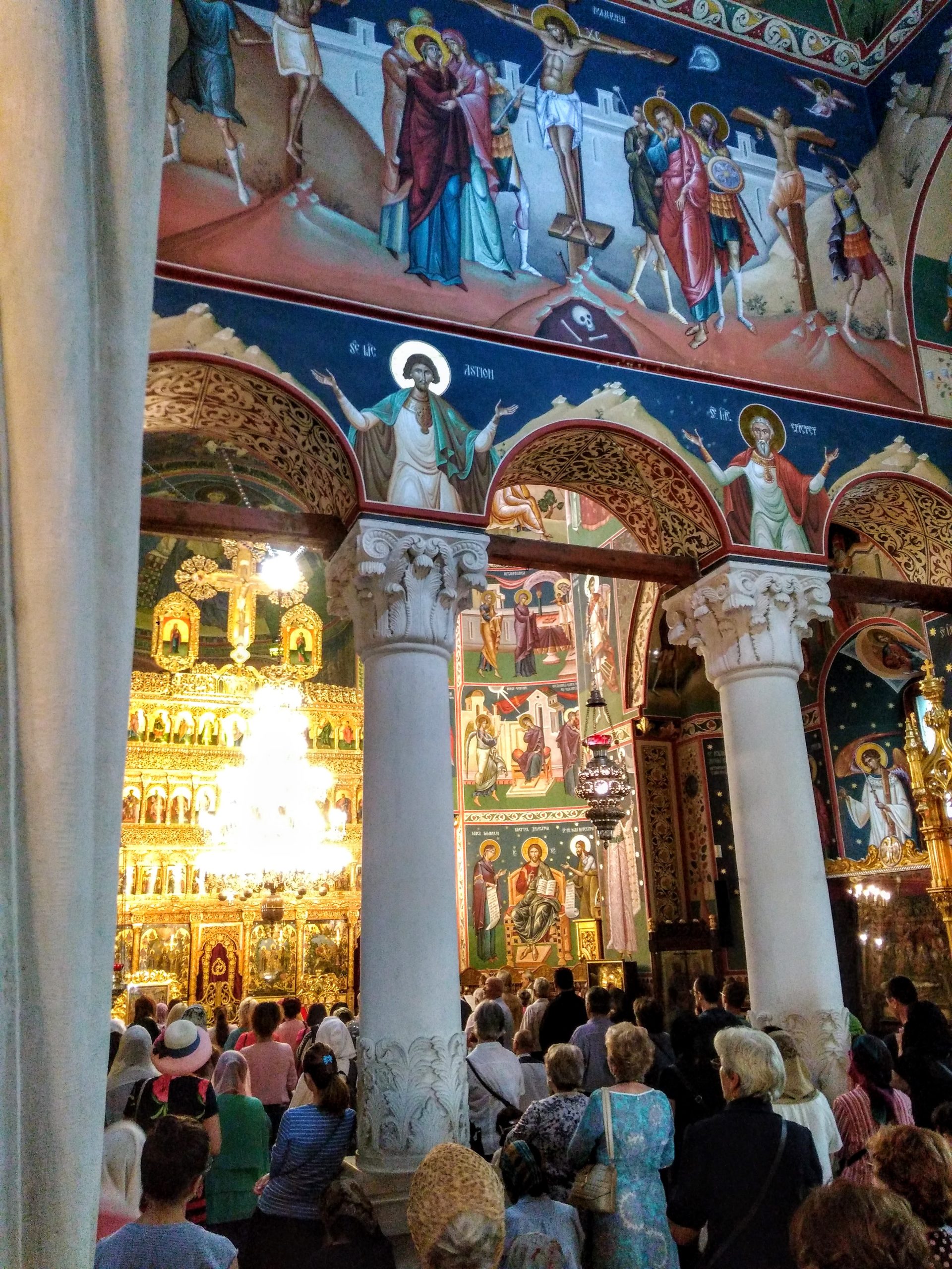 Iglesia Ortodoxa interior Budapest