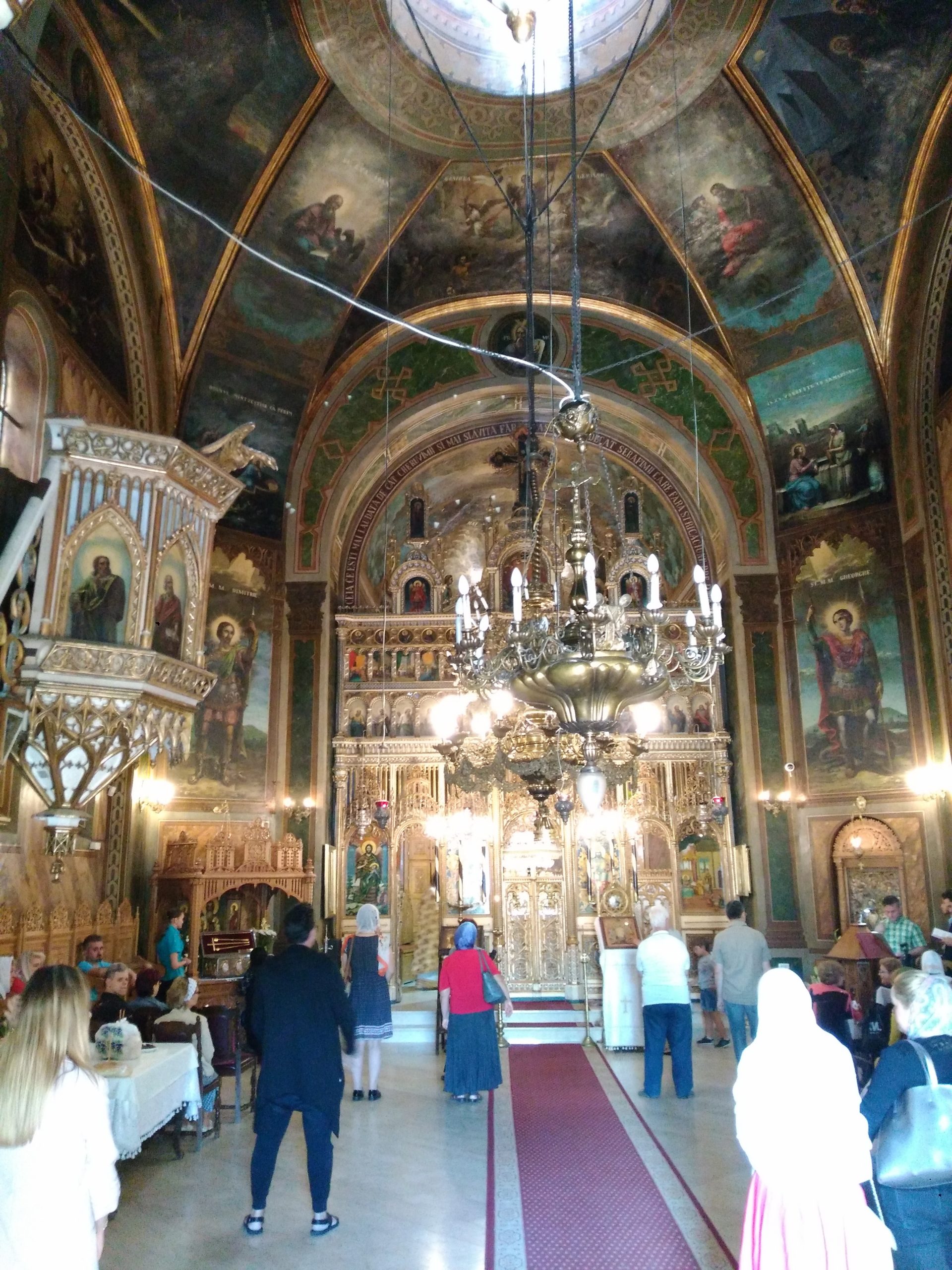 Iglesia Ortodoxa Interior Budapest
